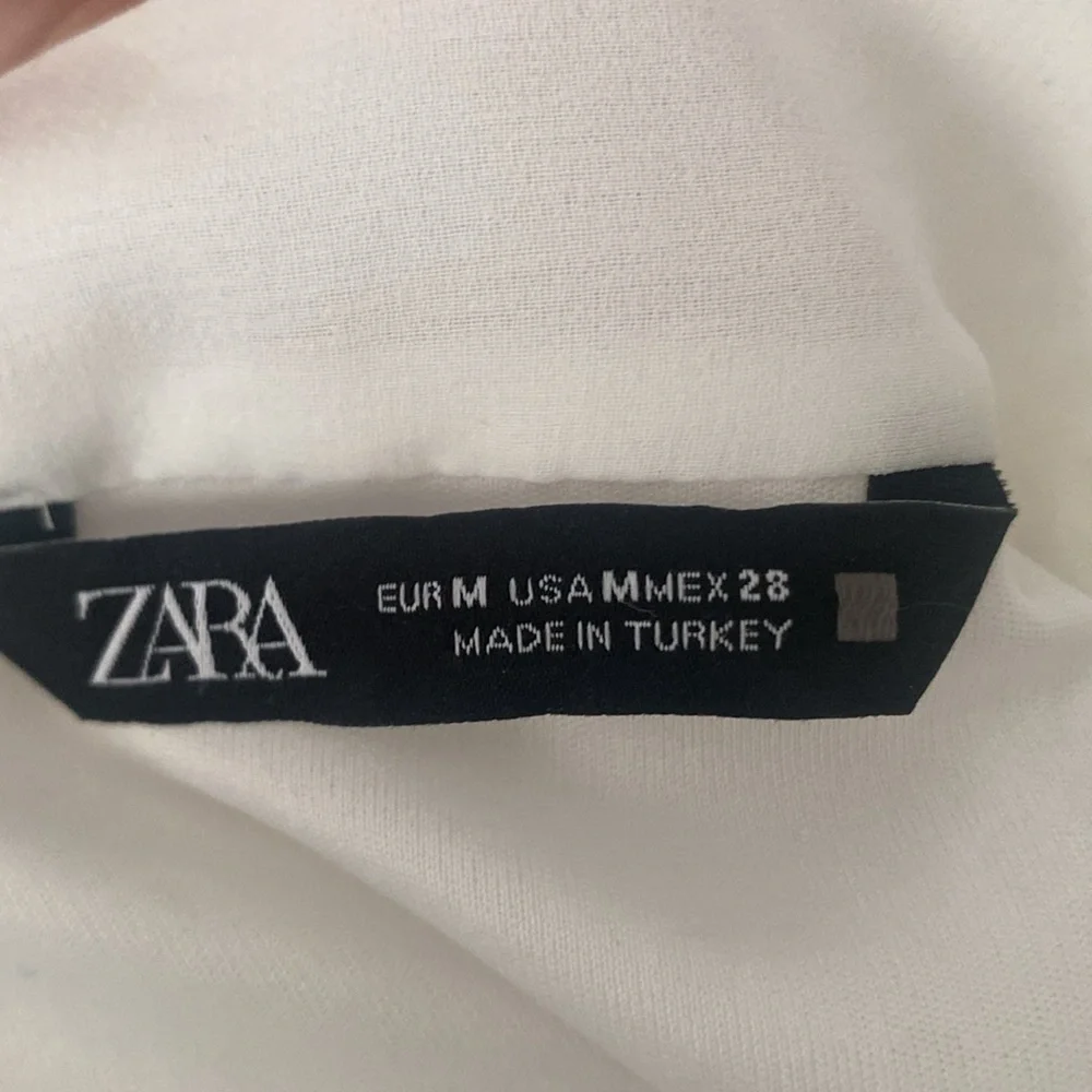 NWOT ZARA White Pleated Midi Skirt - Picture 5 of 6